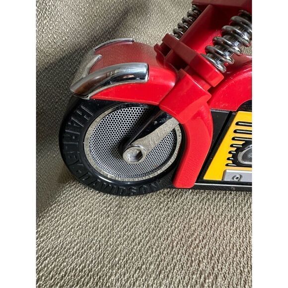 Junior Rider HARLEY DAVIDSON Portable Radio Cassette Player Partially Functional - Picture 2 of 15